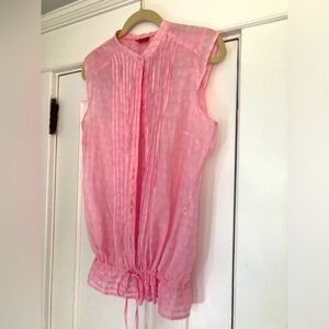 Pretty in Pink summer blouse